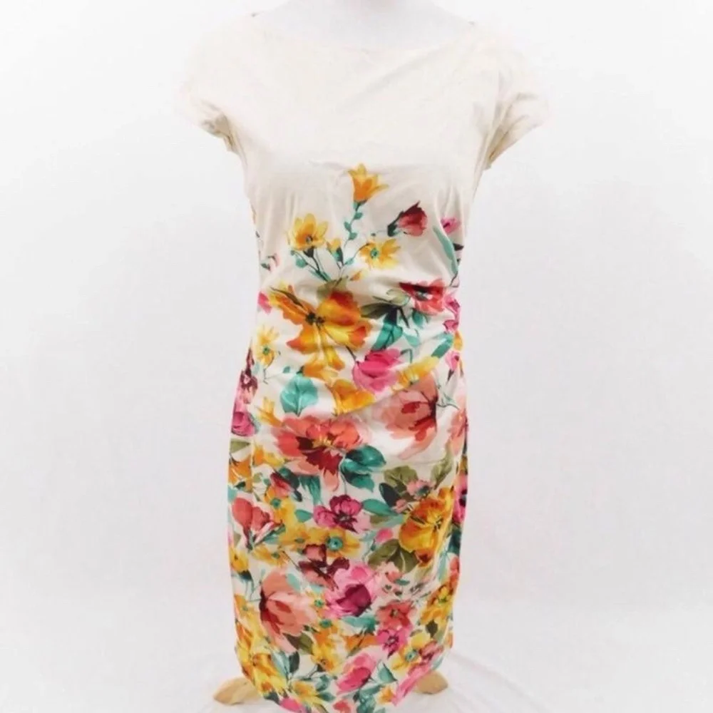 MAX MARA WEEKEND FLORAL DRESS - Picture 1 of 7